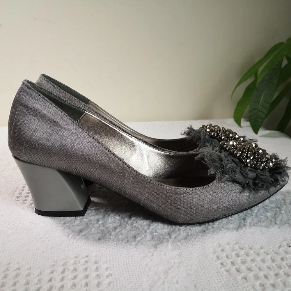J.Renee Dress Pumps Pewter Size‎ 8